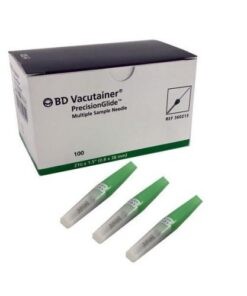Aguja Múltiple BD Vacutainer Verde