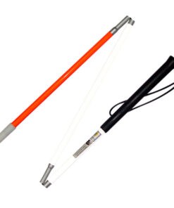 Bastón de Aluminio Plegable para Invidente