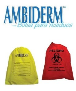 Bolsa para residuos peligrosos – Ambiderm paq. c/50