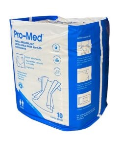 Pañal/Cubrecama Adulto PROTEC Paquete C/10
