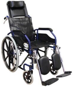 Silla de Ruedas Reclinable con Elevapiernas ACTIV-2