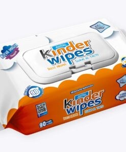 Toallitas Humedas Kinder Wipes Caja c/12 paq de 90pz c/u